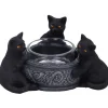 Nemesis Now Familiar Trio Cat Tea Light Holder