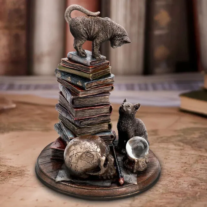 Nemesis Now Feline Scholars Bronze Cat Ornament
