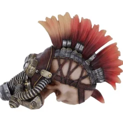Nemesis Now Flame Hawk Cyber Skull