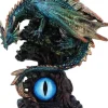 Nemesis Now Forest Seer Green Dragon Eye Figurine