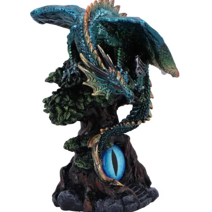 Nemesis Now Forest Seer Green Dragon Eye Figurine
