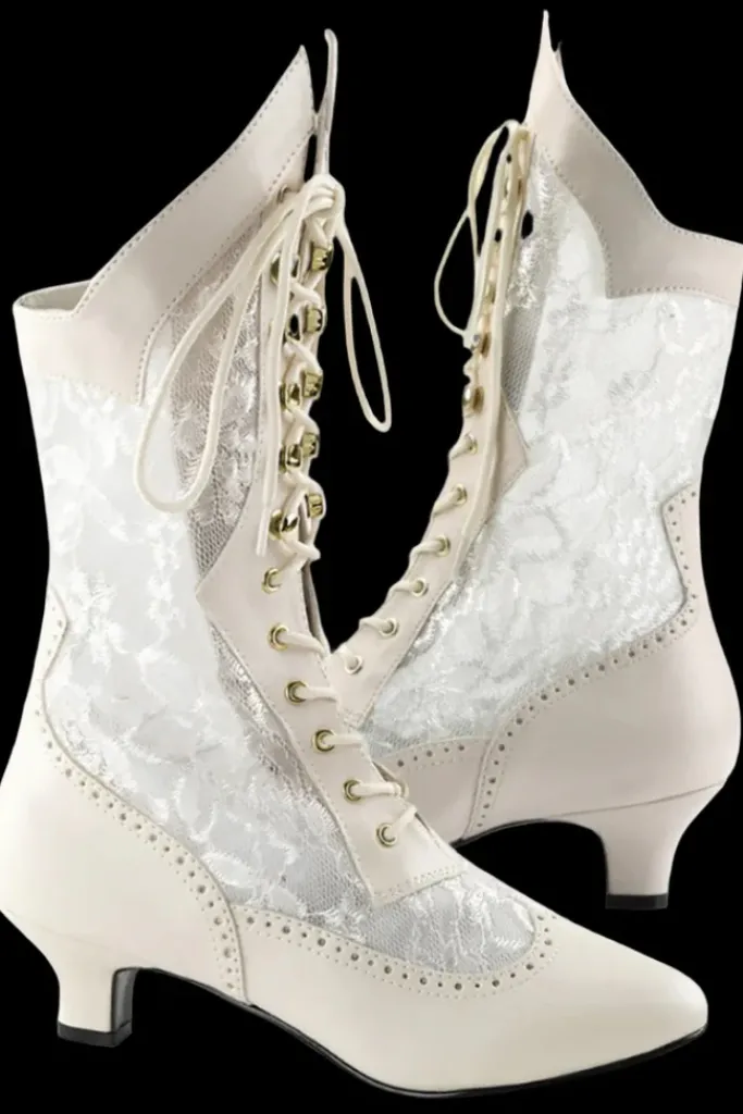 Funtasma Dame 115 Boots Ivory