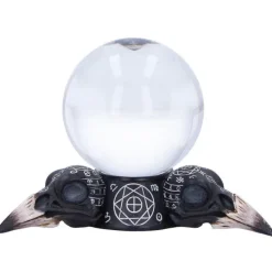 Nemesis Now Future of the Raven Crystal Ball and Holder
