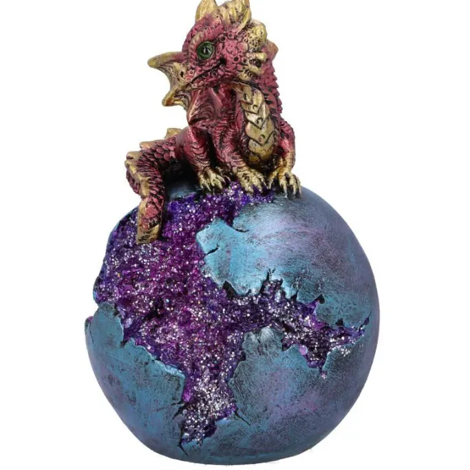Nemesis Now Geode Guard Dragon Red