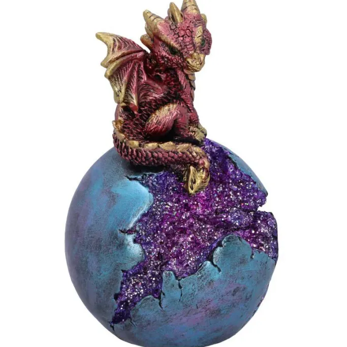 Nemesis Now Geode Guard Dragon Red