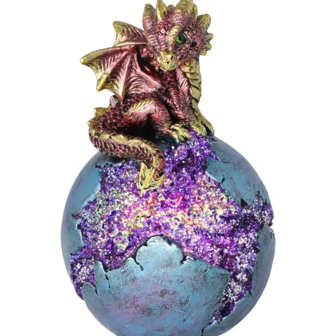 Nemesis Now Geode Guard Dragon Red