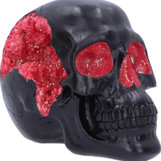 Nemesis Now Geode Skull Red