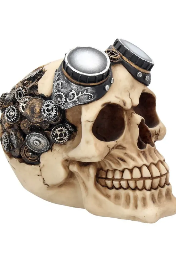 Nemesis Now Goggles Steampunk Skull