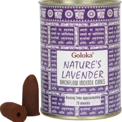 Something Different Goloka Lavender Backflow Incense Cones