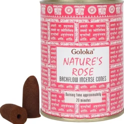 Something Different Goloka Rose Backflow Incense Cones