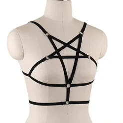 Gothic Accessories Gothic Pentagram Body Harness