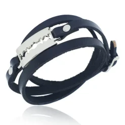 Gothic and Steampunk Jewellery Gothic Razorblade Bracelet