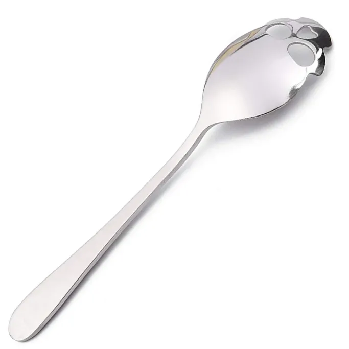 Gothic Accessories Gothic Skull Sugar Spoon Silver