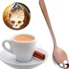 Gothic Accessories Gothic Skull Sugar Spoon Rose Gold