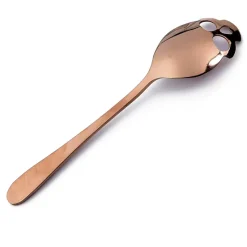 Gothic Accessories Gothic Skull Sugar Spoon Rose Gold