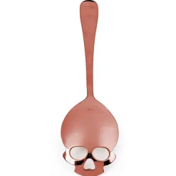 Gothic Accessories Gothic Skull Sugar Spoon Rose Gold