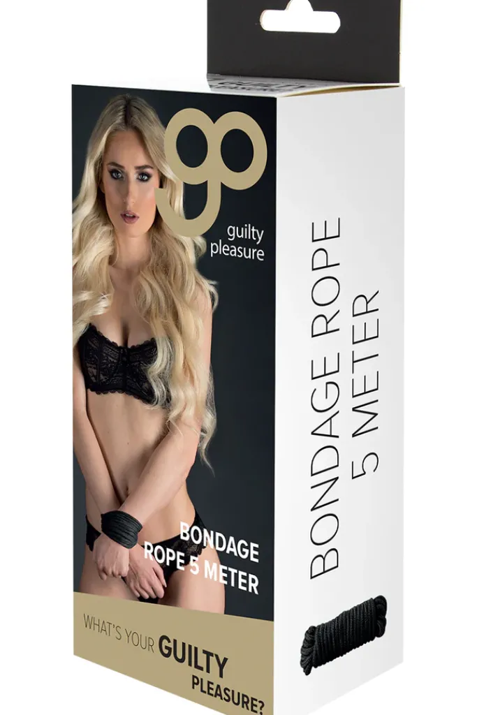 Guilty Pleasure GP Bondage Rope 5M Black
