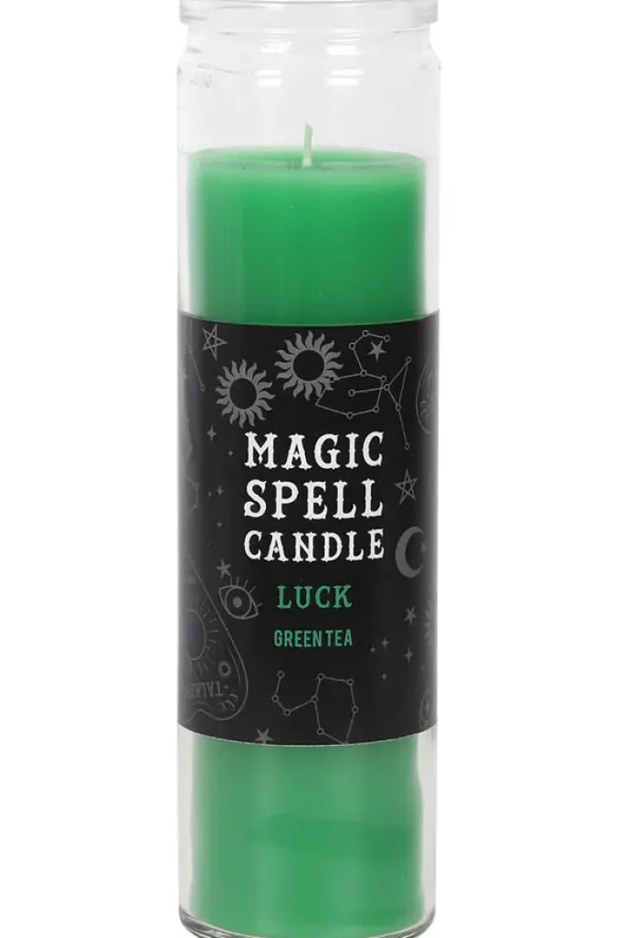 Something Different Green Tea Luck Spell Candle
