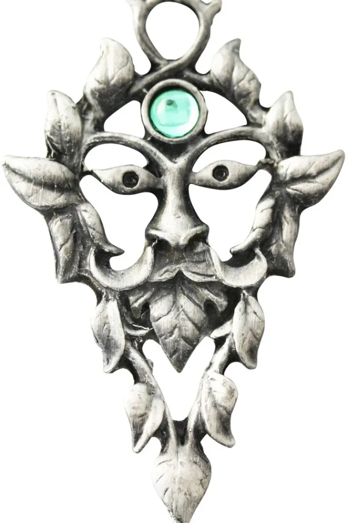 Greenwood Green Man Necklace