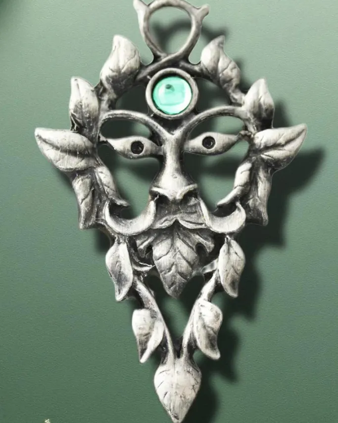 Greenwood Green Man Necklace