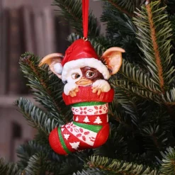 Nemesis Now Gremlins Gizmo in Stocking Hanging Ornament