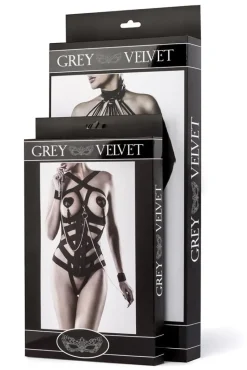 Grey Velvet Four-Part Erotic Set