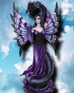 Nemesis Now Guardians Embrace. Fairy and Wyrm 60cm