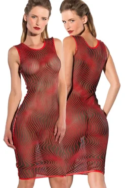Guilty Pleasure Red Datex Dress