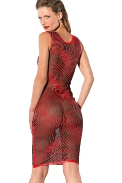 Guilty Pleasure Red Datex Dress
