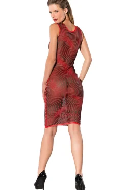 Guilty Pleasure Red Datex Dress