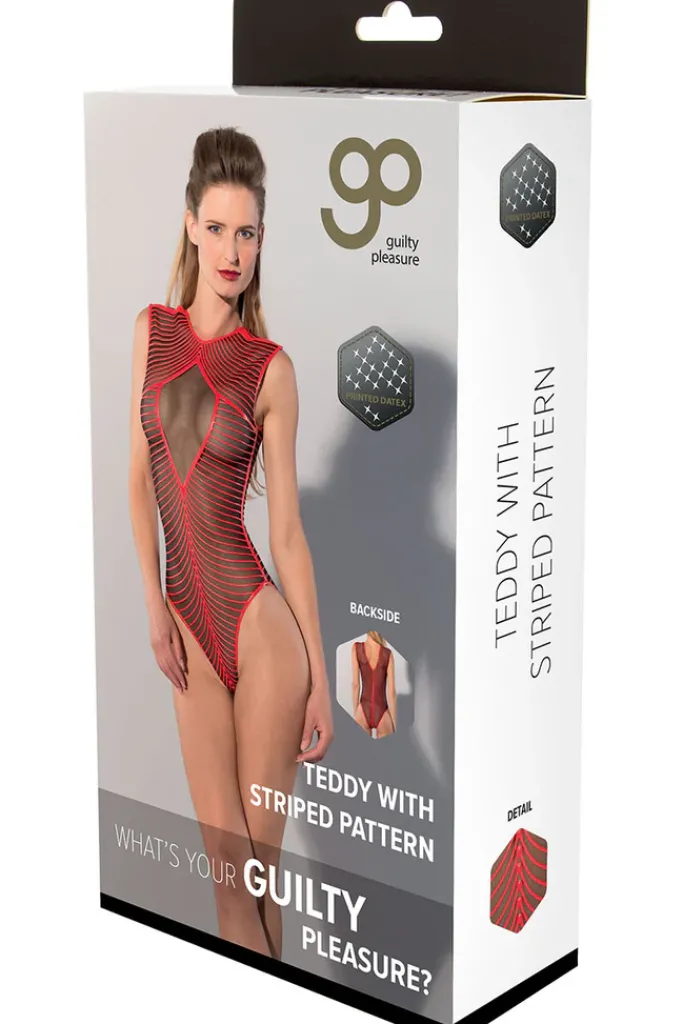 Guilty Pleasure Red Datex Teddy