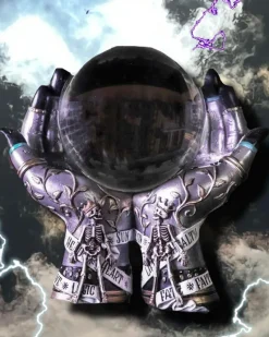 Nemesis Now Hands of the Future Crystal Ball Holder