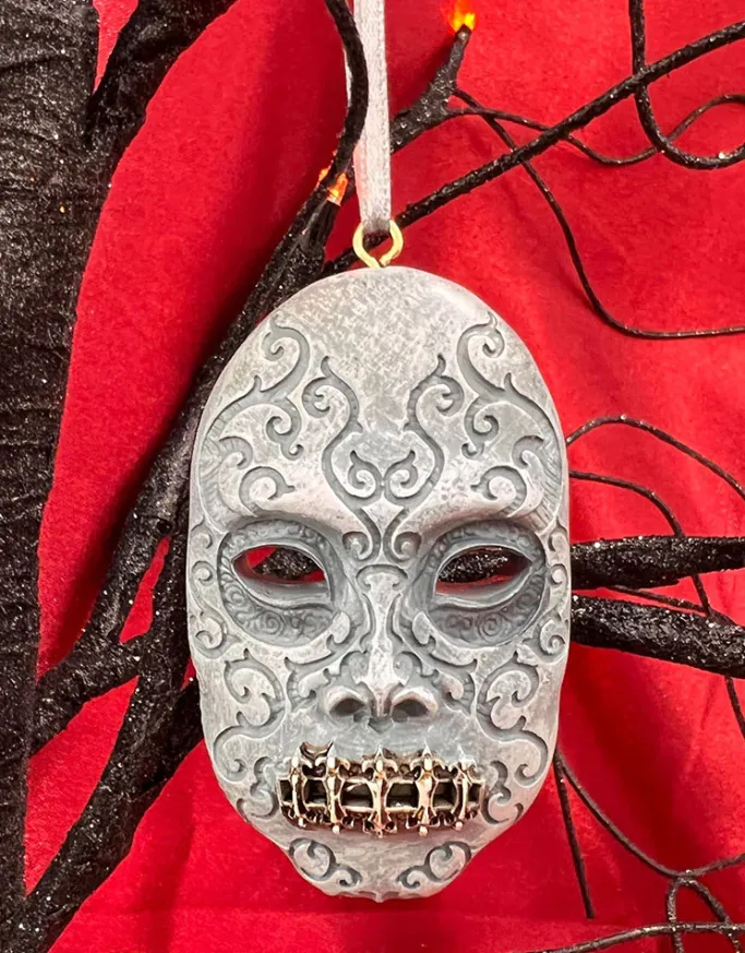 Nemesis Now Harry Potter Death Eater Mask Christmas Ornament