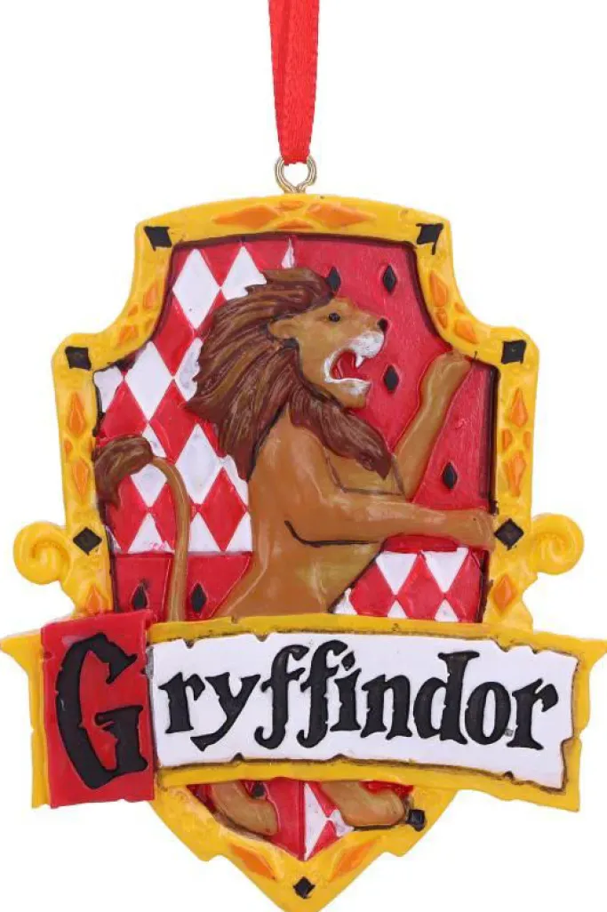 Nemesis Now Harry Potter Gryffindor Crest Christmas Decoration