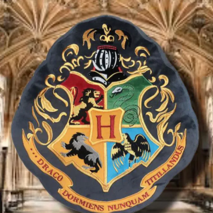 Nemesis Now Harry Potter Hogwarts Crest Cushion