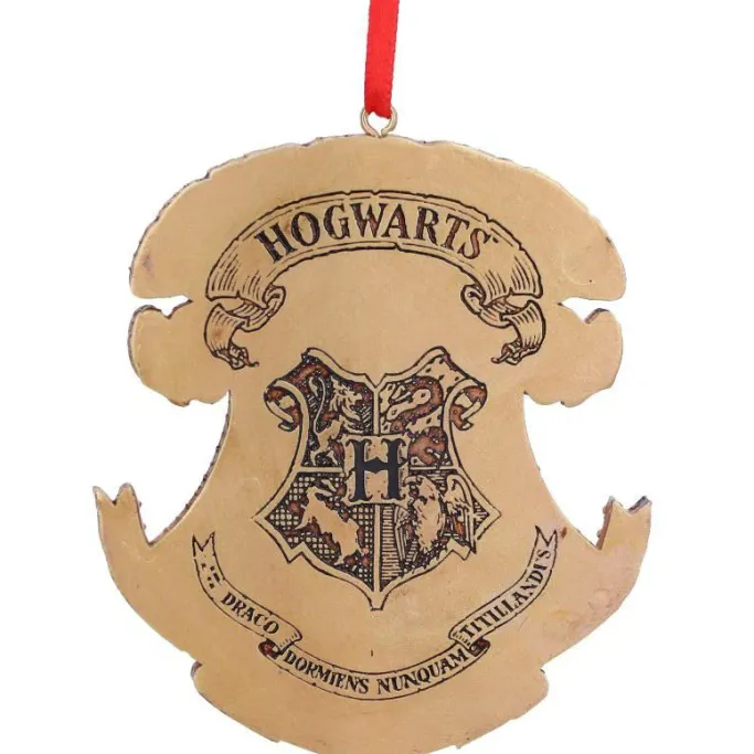 Nemesis Now Harry Potter Hogwarts Crest Christmas Ornament