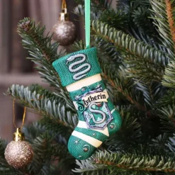 Nemesis Now Harry Potter Slytherin Stocking Hanging Ornament