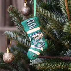 Nemesis Now Harry Potter Slytherin Stocking Hanging Ornament