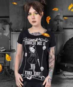 Innocent Clothing Heartless Touch Me You Die T-Shirt