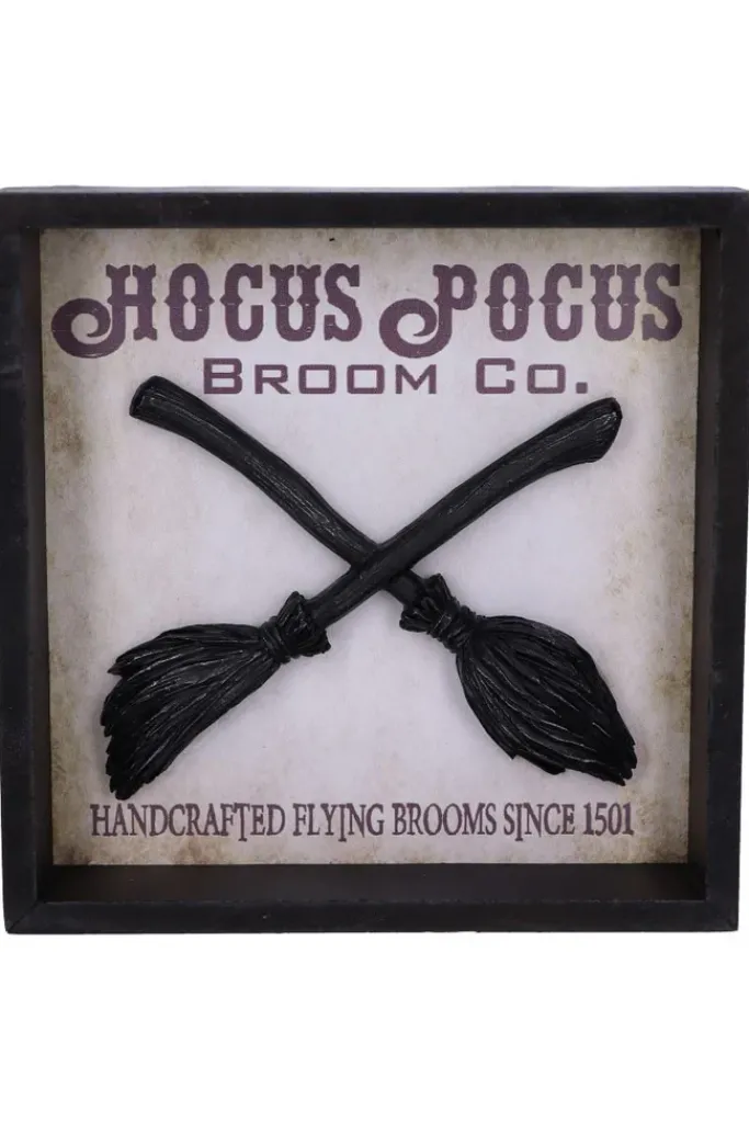 Nemesis Now Hocus Pocus Broom Co Wall Art