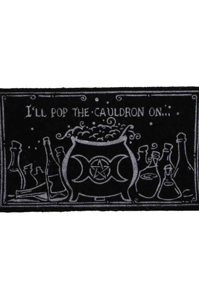 Nemesis Now I'll Pop the Cauldron on Doormat
