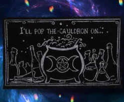 Nemesis Now I'll Pop the Cauldron on Doormat