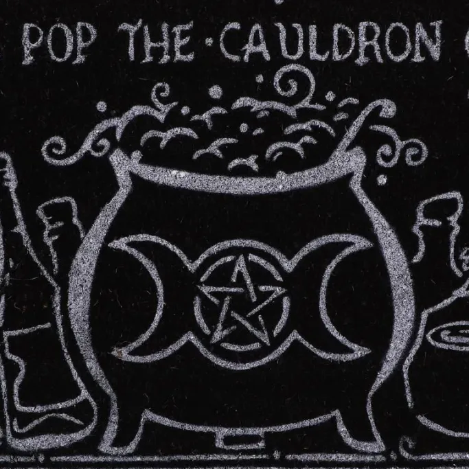 Nemesis Now I'll Pop the Cauldron on Doormat