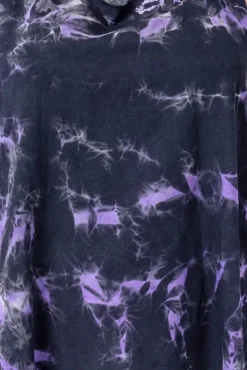Innocent Clothing Innocent Black/Purple Tye Knot Top