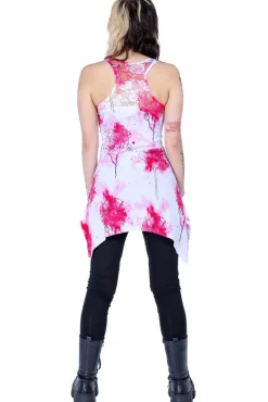Innocent Clothing Innocent Rose Watercolour Lace Panel Vest