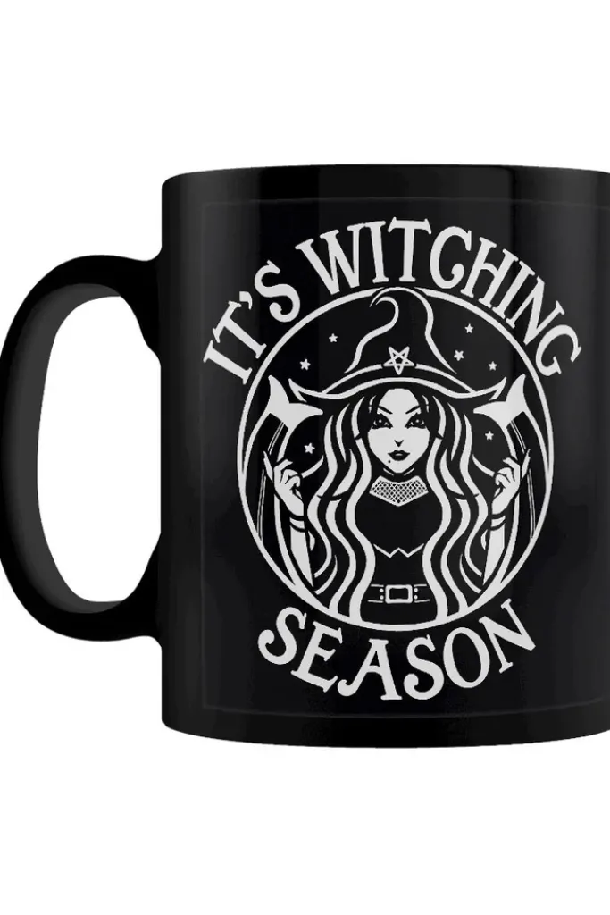 Grind Its Witching Season Black Mug