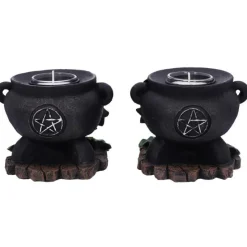 Nemesis Now Ivy Cauldron Candle Holder