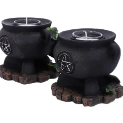 Nemesis Now Ivy Cauldron Candle Holder