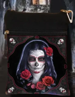 Nemesis Now James Ryman Sugar Skull Day of the Dead Bag