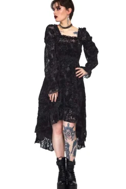 Jawbreaker Paisley Burnout Dress